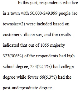 SPSS Task 3